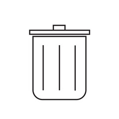 rubbish bin icon 