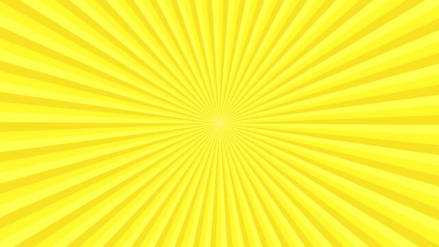 Geometric golden abstract star burst background design - seamless loop animation
