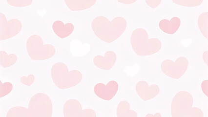 pink hearts background