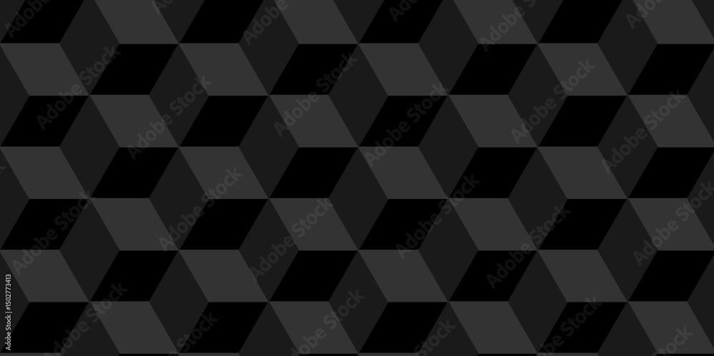 Poster geometric pattern grid backdrop triangle background. abstract cube geometric tile and mosaic wall or