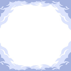 simple cloud element frame