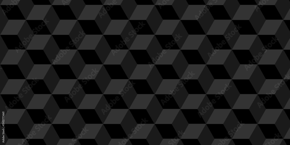 Aufkleber geometric pattern grid backdrop triangle background. abstract cube geometric tile and mosaic wall or