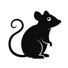 mouse silhouette icon 