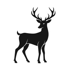 deer silhouette vector