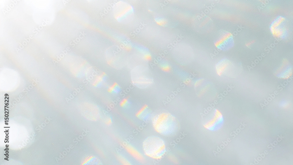 Poster abstract bokeh background