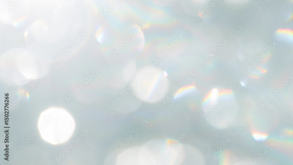 Poster abstract bokeh background