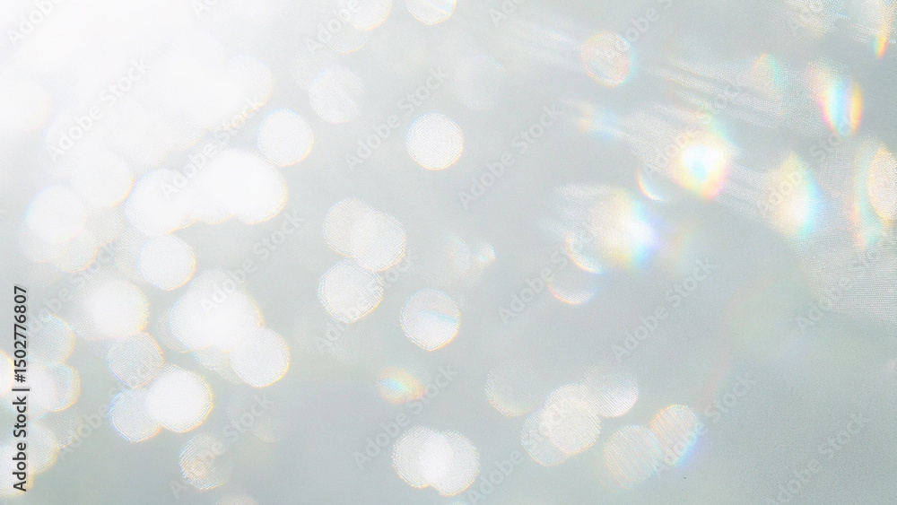 Poster abstract bokeh background
