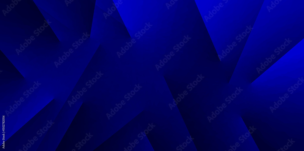 Poster abstract blue background with lines. blue color abstract modern luxury background for design. geomet