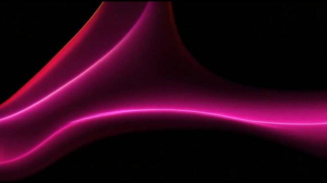 abstract purple  neonic lines with dark background 