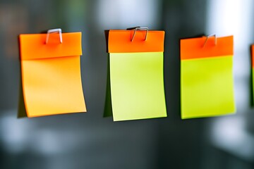Sticky Notes on a Whiteboard A Visual Representation of Ideas and Tasks