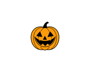 Halloween Pumpkin Faces Vector – Scary, Cute, Funny Jack-o’-Lantern Carved Pumpkins for Fall Design and Decoration.