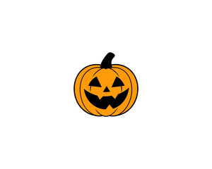 Halloween Pumpkin Faces Vector – Scary, Cute, Funny Jack-o’-Lantern Carved Pumpkins for Fall Design and Decoration.