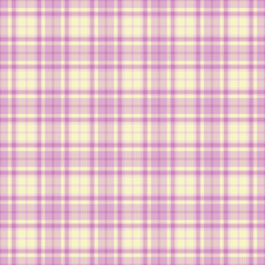 Soft pink and yellow plaid pattern, seamlessly repeating. Ideal for backgrounds, textiles, or adding a cheerful touch to your designs.