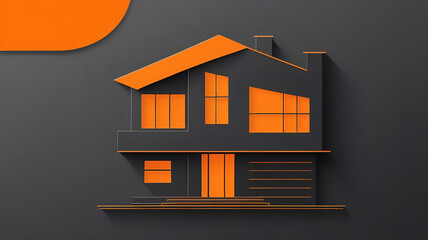 vector illustration of a house