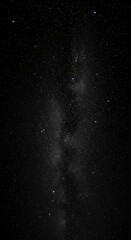 Obraz premium Majestic Night Sky Sparkling Stars and Milky Way Galaxy Astrophotography