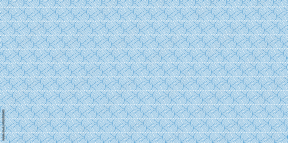 Poster minimal vector overlapping pattern minimal diamond geometric waves spiral abstract circle wave line.