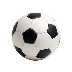 Fototapeta premium soccer ball on white background