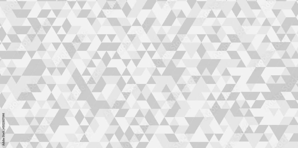 Poster abstract geometric background vector seamless technology gray and white background. abstract geometr