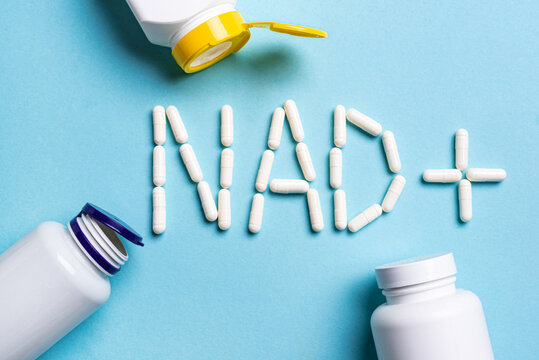 NAD+ supplement pills, capsules