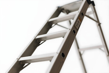 ladder on a white background