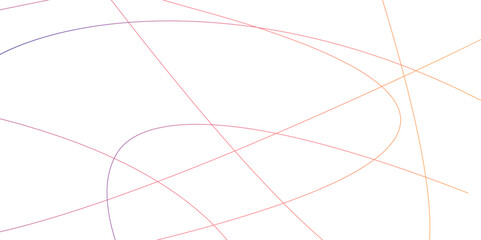 Random chaotic lines abstract geometric pattern.white color in backdrop.