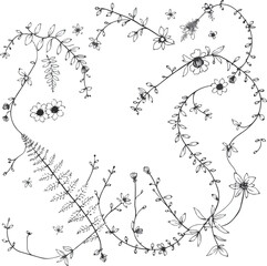 abstract floral background