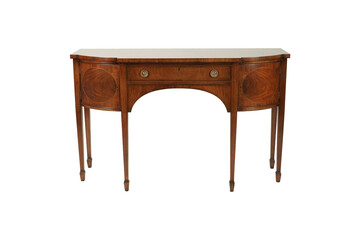 antique wooden table  Charleston - Wood Console Table - Dark Brown