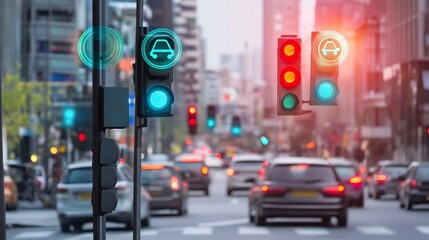 Smart Traffic Lights: Autonomous Vehicle Integration in Urban Environments
