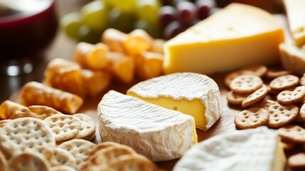 Gourmet Cheese and Cracker Platter: A Culinary Delight