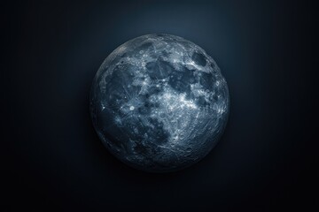 Fototapeta premium Full Moon, Night Sky