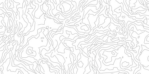 wave lines Topographic map.Seamless vector topographic map background.Geographic mountain relief. Abstract lines background.Modern design with White background with topographic wavy pattern design.