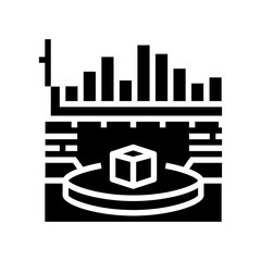 product testing research development glyph icon vector illustration