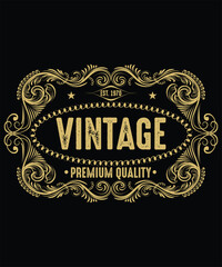 Vintage Premium Quality Graphic Design