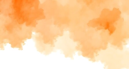 Abstract watercolor background with orange and hues