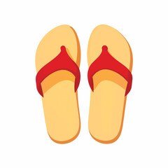 Traditional Japanese geta sandals with red straps, minimalist elegance