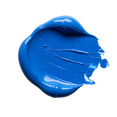 Vibrant Blue Paint Texture