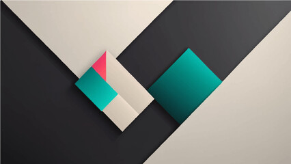 blue abstract wave background with curved lines and geometric shapes