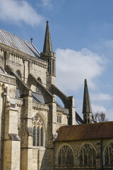 Chichester Cathedral, Sussex, England.