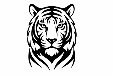 tiger head vector