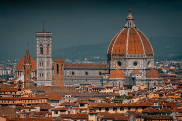 Fototapeta premium Il Duomo di Firenze, Tiscana, Italia.
