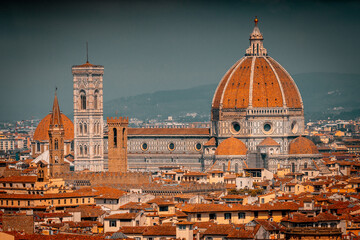 Fototapeta premium Il Duomo di Firenze, Tiscana, Italia.