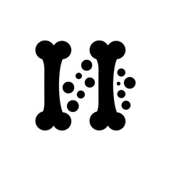 Bone Density Comparison Chart Showing Healthy and Osteoporotic Bones