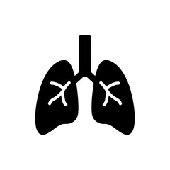 Bronchitis Illustration Showing Inflamed Bronchial Tubes and Respiratory Infection