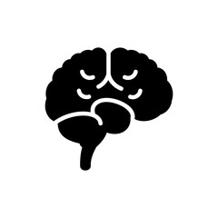 Pituitary Gland Under Brain Anatomy Medical Neuroscience Illustration