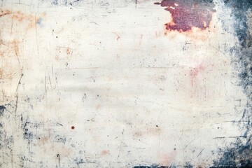 Aged, textured surface with rust and marks.  Traces of discoloration and  scratches