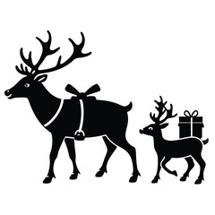 a reindeer that doesn�t fit in with the rest of santa�s sleigh team