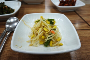 Korean Bean Sprout Salad
