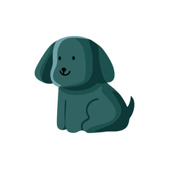 cute dog illustration