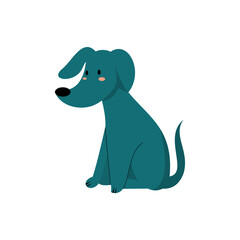 cute dog illustration