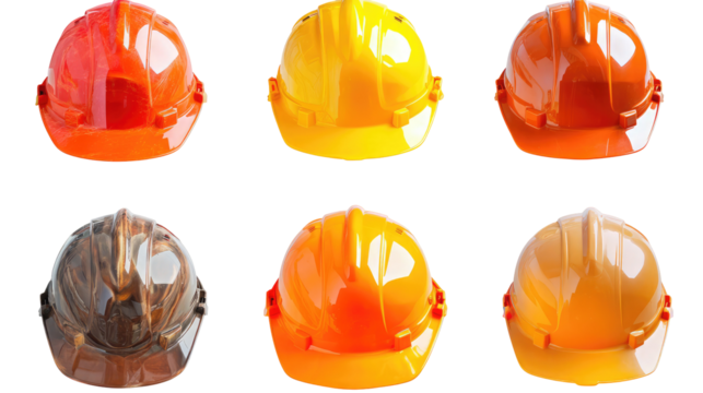 Set Collection of Fireman and Safety Gear – Transparent Background